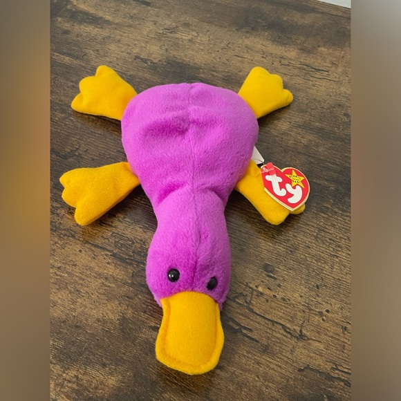 Ty Beanie Baby * Patti the Platypus * Date of birth: Jan 6, 1993 * - Picture 2 of 7